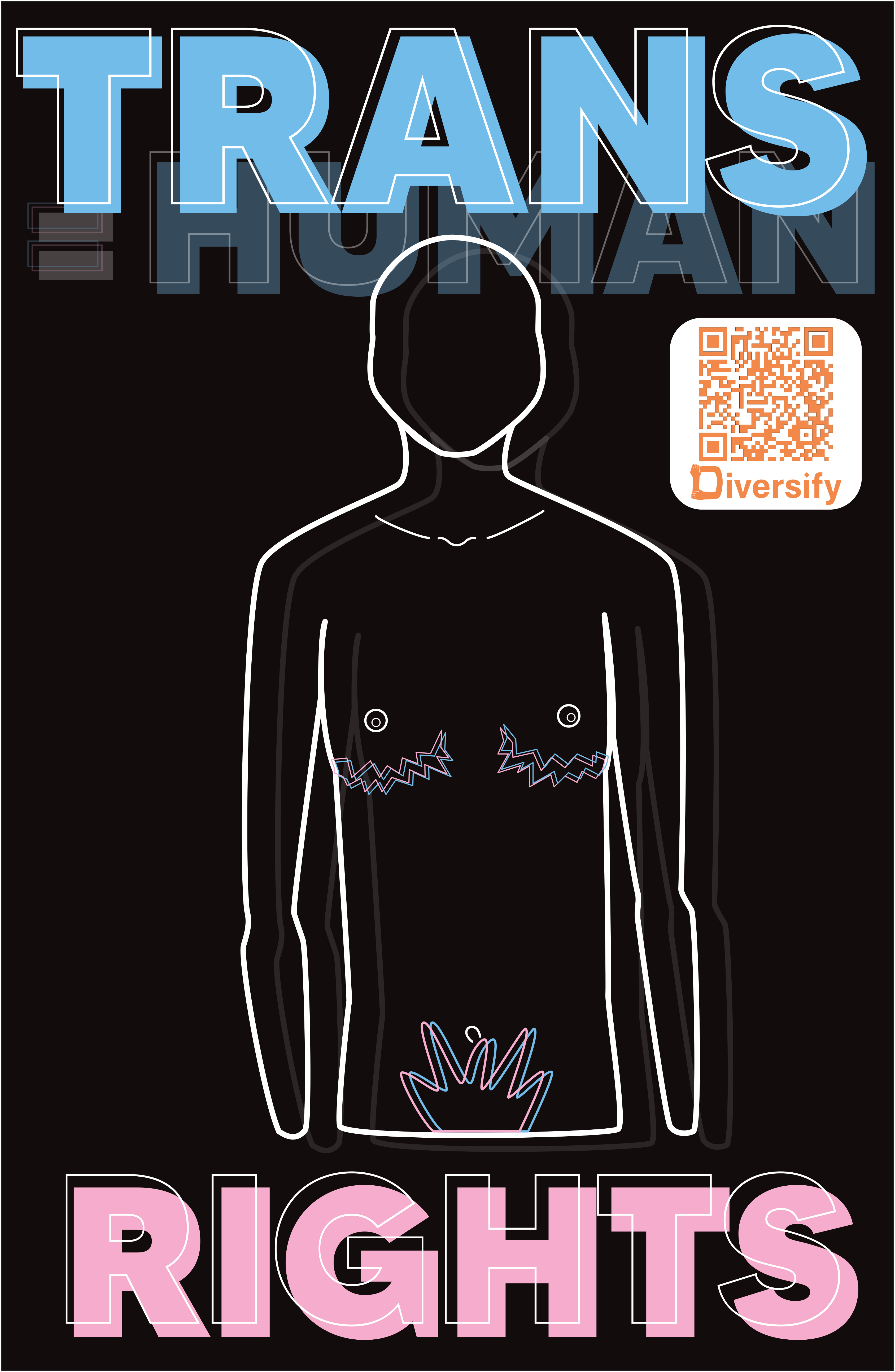 My trans rights poster